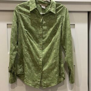Exofficio two toned Green Shirt